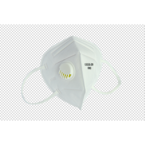 KN95 gezichtsmasker 5-laags filtratie wit masker